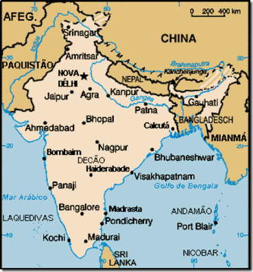 mapa-da-india