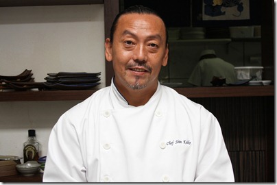 Shin Koike, chef fusion. Foto divulgação