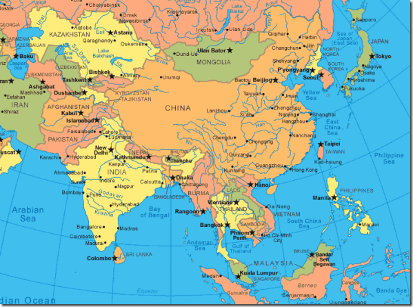 asia-map