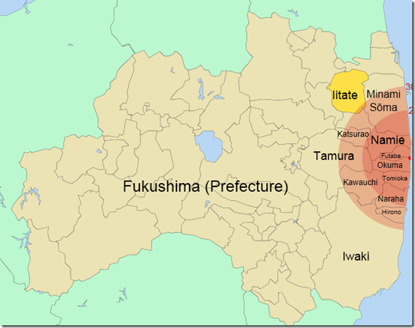 Iitate agains Fukushima evacuation zones